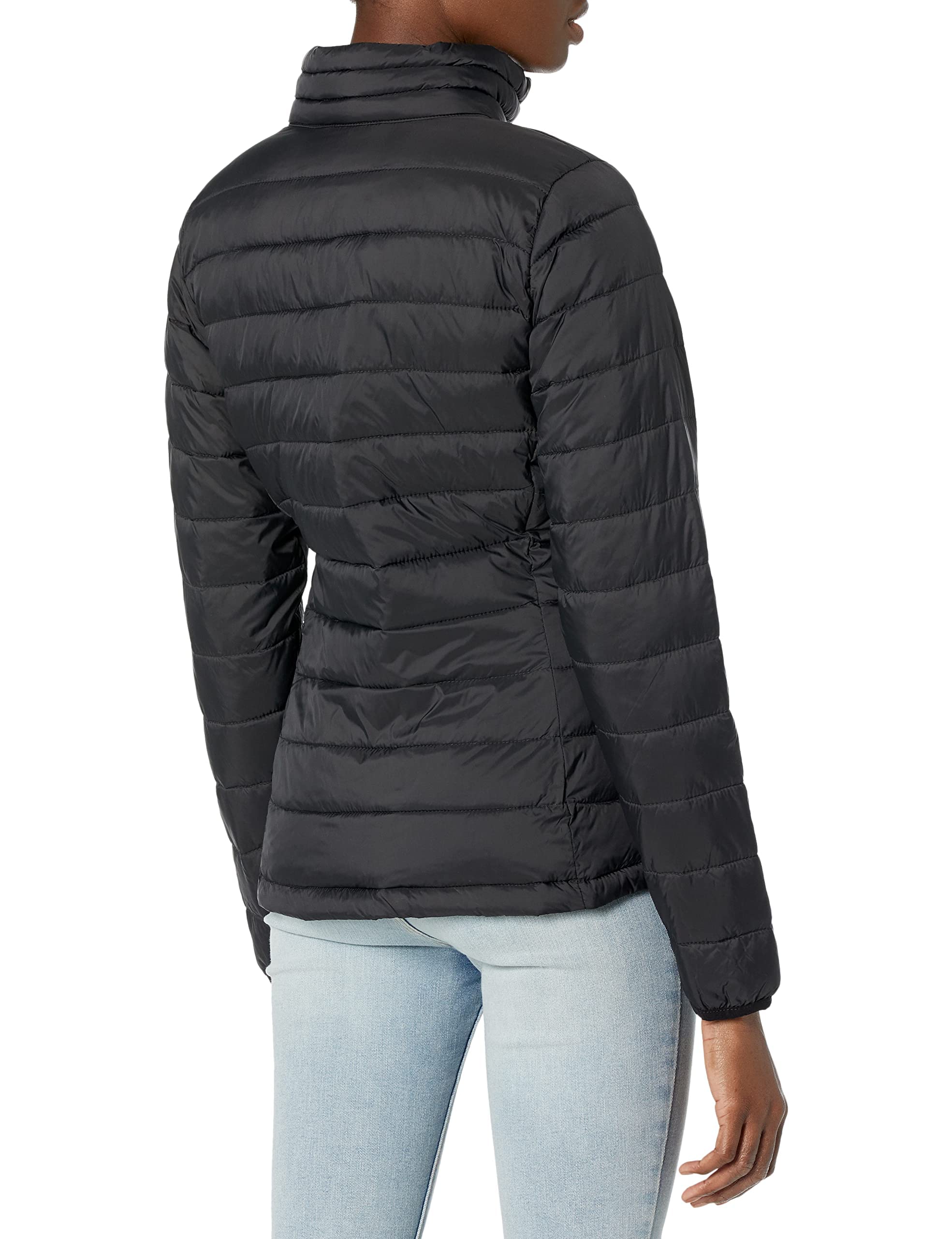 Women's Lightweight Long-Sleeve Water-Resistant Puffer Jacket (Available in Plus Size)