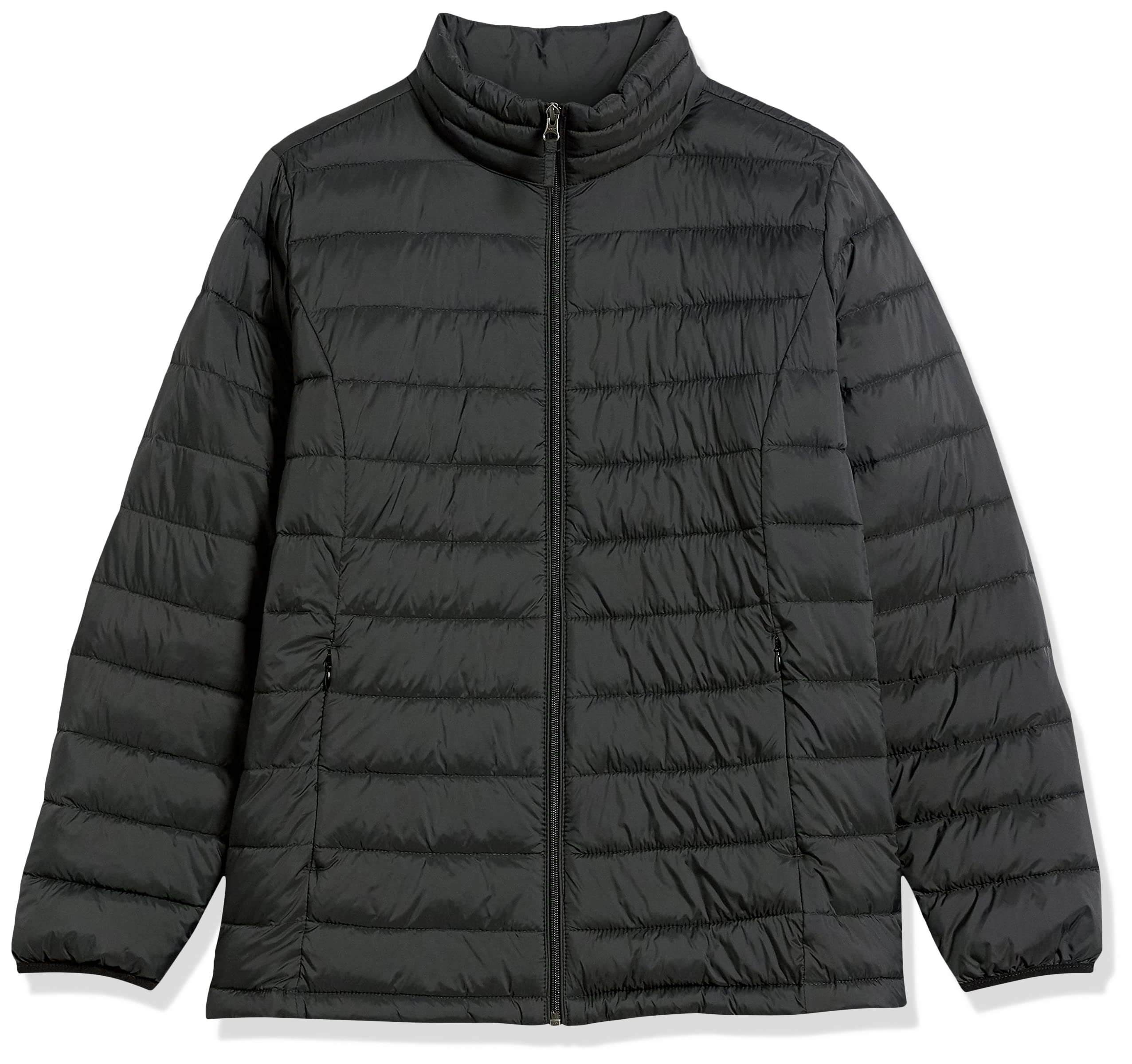 Women's Lightweight Long-Sleeve Water-Resistant Puffer Jacket (Available in Plus Size)