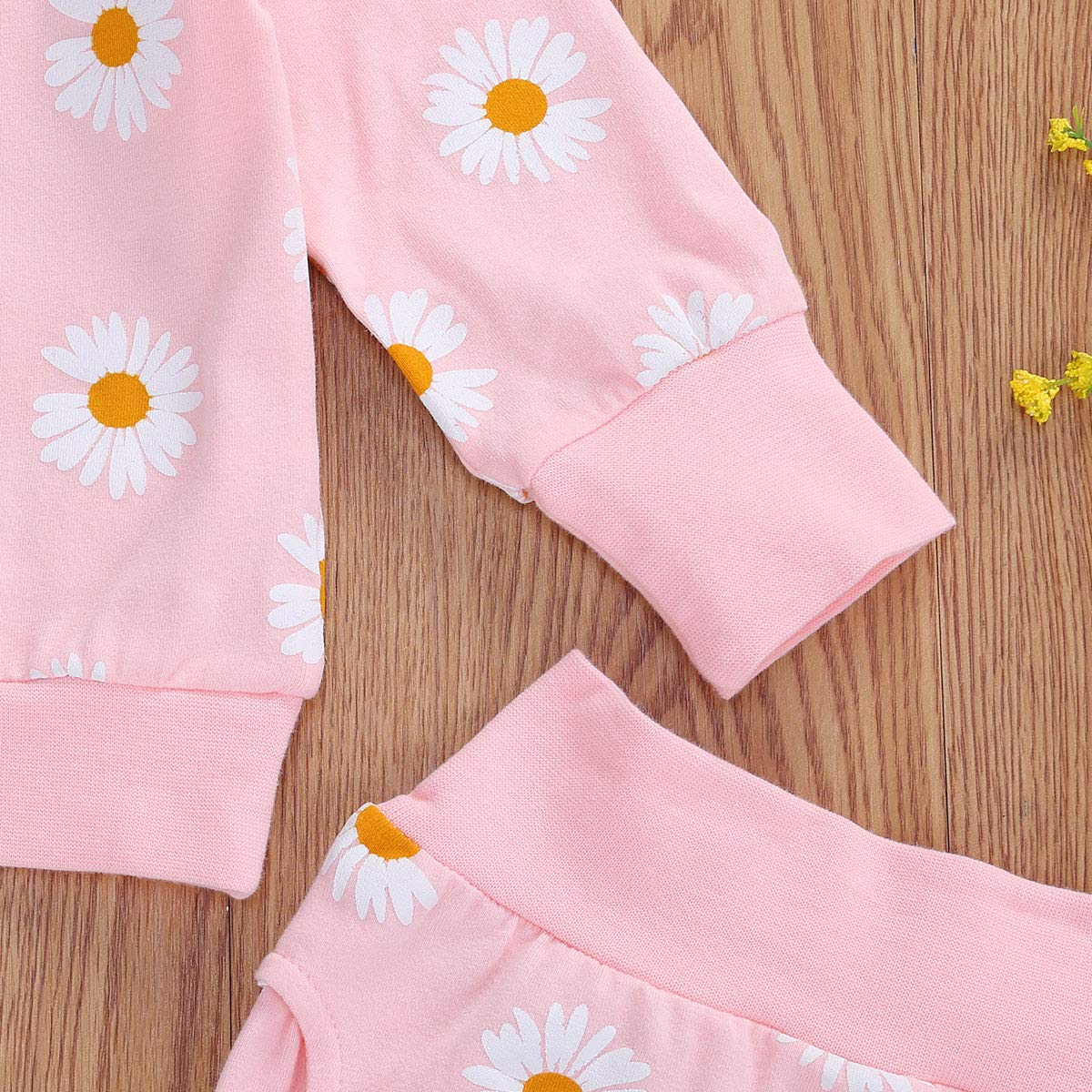 Newborn Infant Baby Girl Clothes Set Long Sleeve Sweatshirts Tops Pants Outfits Clothing Gifts 3 6 9 12 18 24 Months Pink