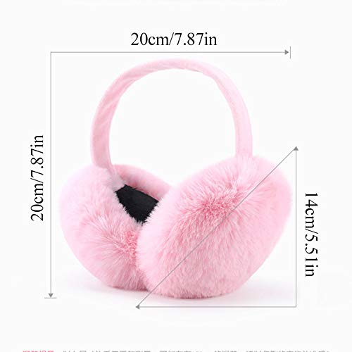 Winter Ear muffs Faux Fur Warm Earmuffs Cute Foldable Outdoor Ear Warmers For Women Girls